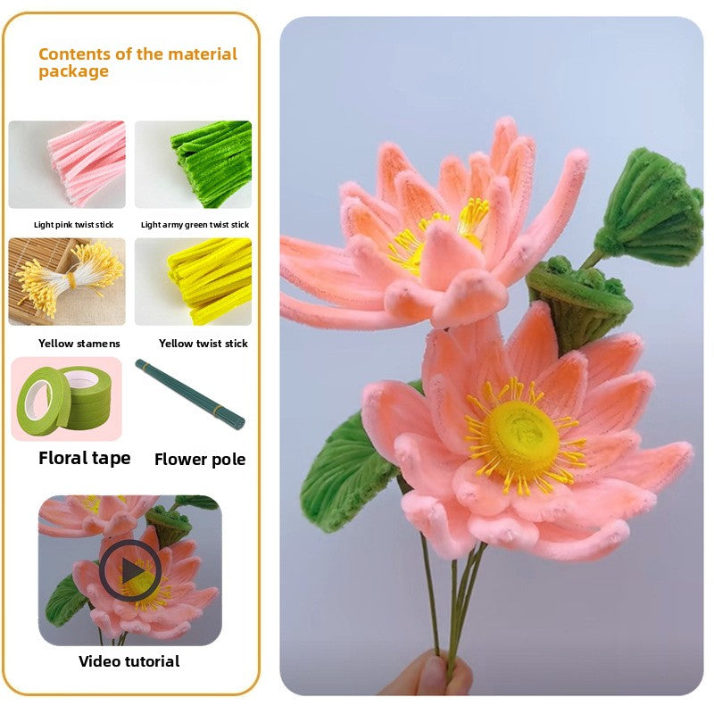 The "Everlasting Bloom" Plush Sculpture Collection