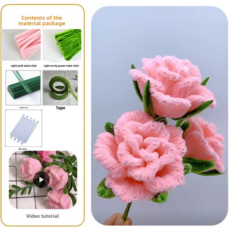 The "Everlasting Bloom" Plush Sculpture Collection