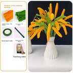 The "Everlasting Bloom" Plush Sculpture Collection