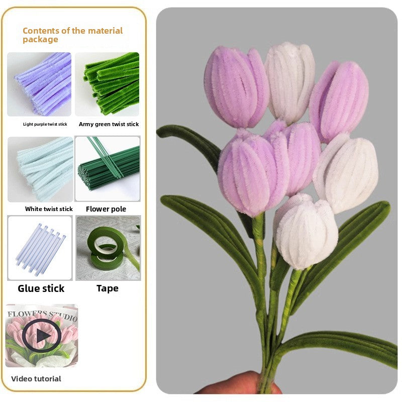 The "Everlasting Bloom" Plush Sculpture Collection