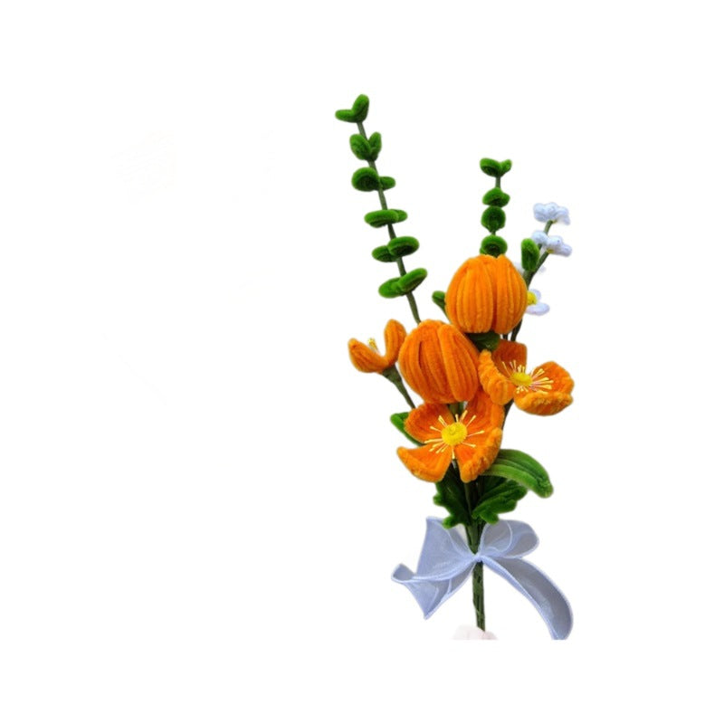 The "Everlasting Bloom" Plush Sculpture Collection